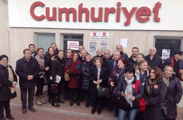 CHP Ataşehir İlçe Başkanlığı,  Cumhuriyet Gazetesi Destek Ziyareti