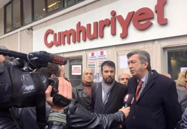 CHP Ataşehir İlçe Başkanlığı,  Cumhuriyet Gazetesi Destek Ziyareti