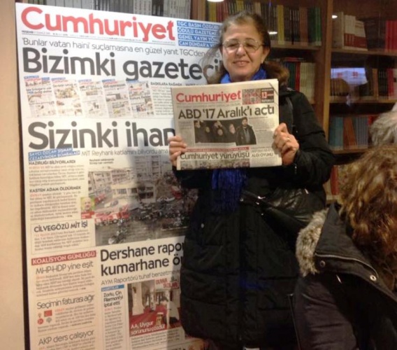 CHP Ataşehir İlçe Başkanlığı,  Cumhuriyet Gazetesi Destek Ziyareti