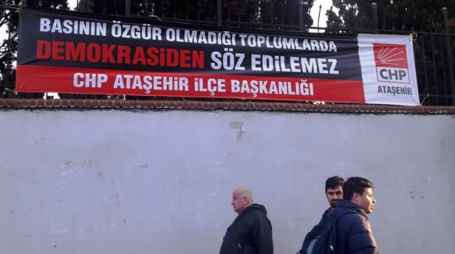 CHP Ataşehir İlçe Başkanlığı,  Cumhuriyet Gazetesi Destek Ziyareti