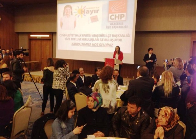 CHP Ataşehir İlçe, Sivil toplum Kuruluşları İle Kahvaltıda Buluştu