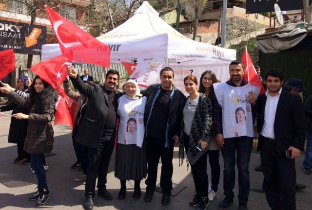 CHP Ataşehir İlcesi, Yenisahra Mahallesi Referandum Çalışması 2017