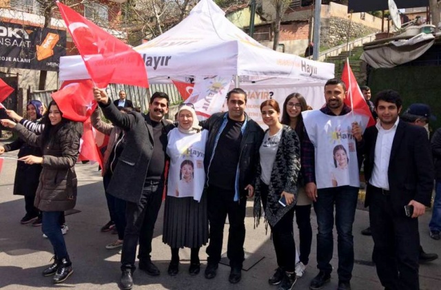 CHP Ataşehir İlcesi, Yenisahra Mahallesi Referandum Çalışması 2017