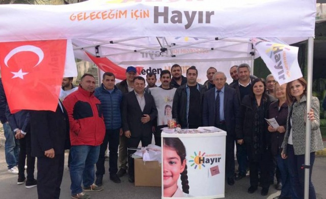 CHP Ataşehir İlcesi, Yenisahra Mahallesi Referandum Çalışması 2017