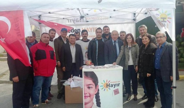 CHP Ataşehir İlcesi, Yenisahra Mahallesi Referandum Çalışması 2017