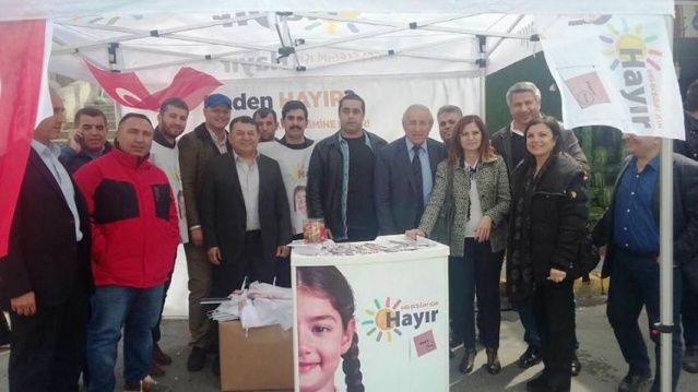 CHP Ataşehir İlcesi, Yenisahra Mahallesi Referandum Çalışması 2017