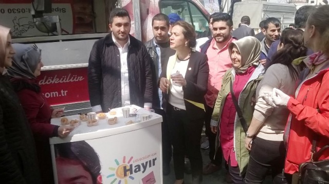 CHP Ataşehir İlcesi, Yenisahra Mahallesi Referandum Çalışması 2017