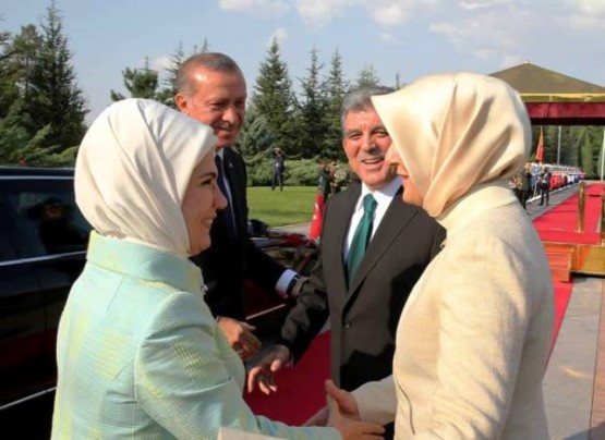 Cumhurbaşkanlığı Töreni, Abdullah Gül, Tayyip Erdoğan 2014