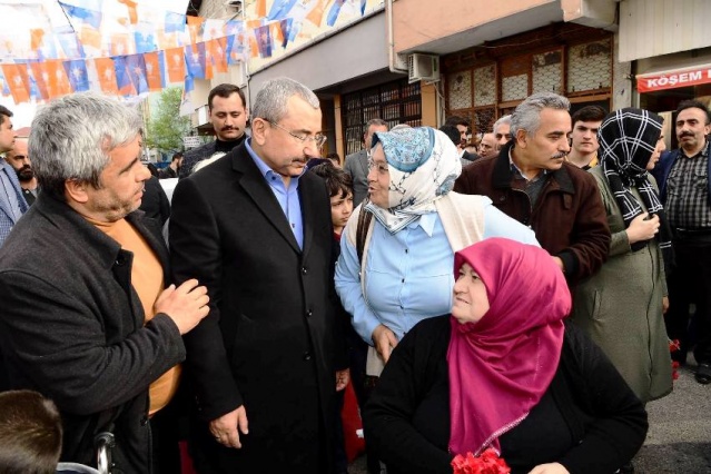 Ak Parti Ataşehir Belediye Başkan Adayı İsmail Erdem. Yenisahra Barbaros Sevgi Yürüyüşü 2019