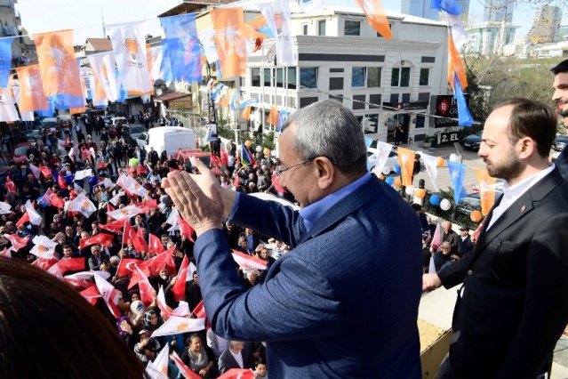 Ak Parti Ataşehir Belediye Başkan Adayı İsmail Erdem. Yenisahra Barbaros Sevgi Yürüyüşü 2019