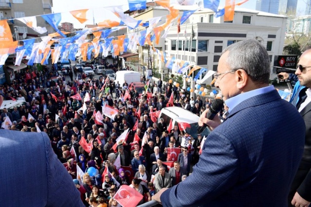 Ak Parti Ataşehir Belediye Başkan Adayı İsmail Erdem. Yenisahra Barbaros Sevgi Yürüyüşü 2019