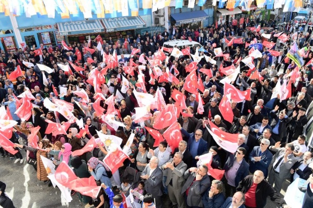 Ak Parti Ataşehir Belediye Başkan Adayı İsmail Erdem. Yenisahra Barbaros Sevgi Yürüyüşü 2019