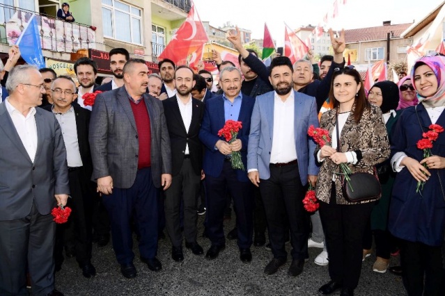 Ak Parti Ataşehir Belediye Başkan Adayı İsmail Erdem. Yenisahra Barbaros Sevgi Yürüyüşü 2019