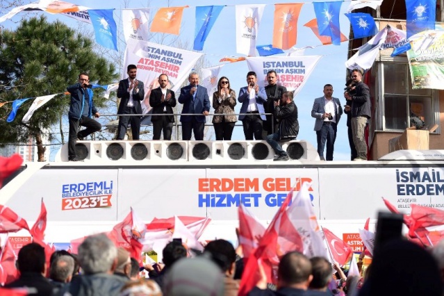 Ak Parti Ataşehir Belediye Başkan Adayı İsmail Erdem. Yenisahra Barbaros Sevgi Yürüyüşü 2019