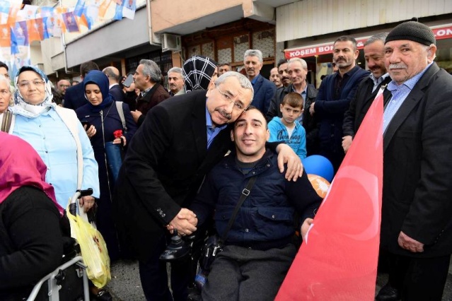 Ak Parti Ataşehir Belediye Başkan Adayı İsmail Erdem. Yenisahra Barbaros Sevgi Yürüyüşü 2019