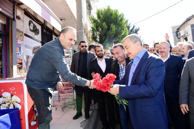 Ak Parti Ataşehir Belediye Başkan Adayı İsmail Erdem. Yenisahra Barbaros Sevgi Yürüyüşü 2019