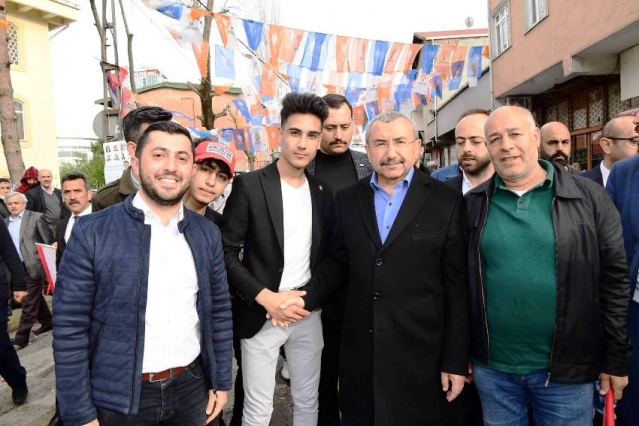 Ak Parti Ataşehir Belediye Başkan Adayı İsmail Erdem. Yenisahra Barbaros Sevgi Yürüyüşü 2019