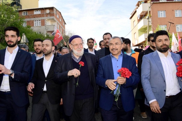 Ak Parti Ataşehir Belediye Başkan Adayı İsmail Erdem. Yenisahra Barbaros Sevgi Yürüyüşü 2019