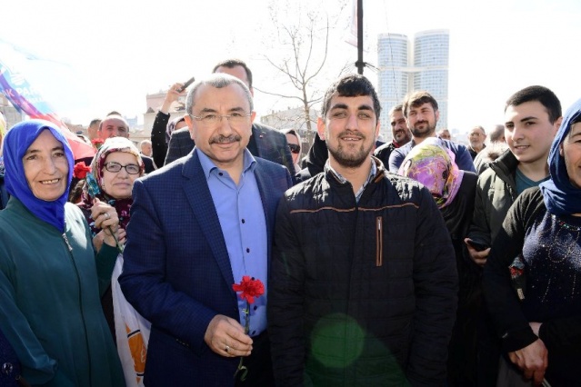 Ak Parti Ataşehir Belediye Başkan Adayı İsmail Erdem. Yenisahra Barbaros Sevgi Yürüyüşü 2019