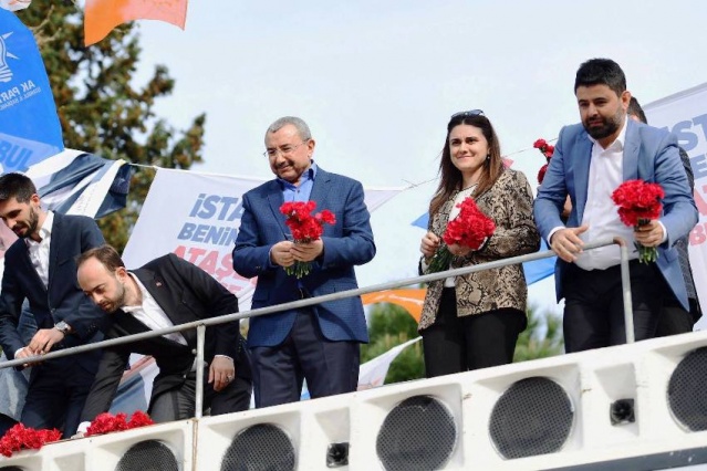 Ak Parti Ataşehir Belediye Başkan Adayı İsmail Erdem. Yenisahra Barbaros Sevgi Yürüyüşü 2019