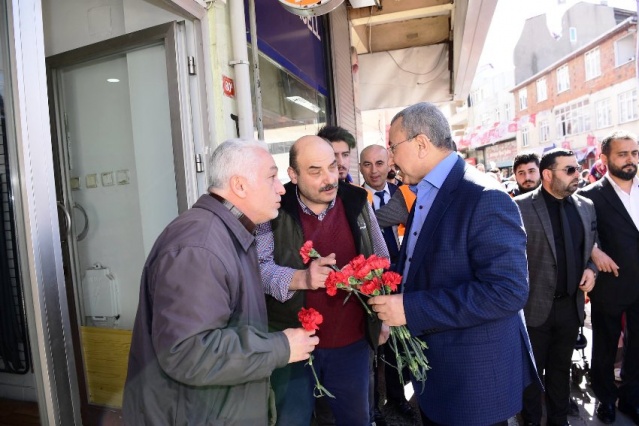 Ak Parti Ataşehir Belediye Başkan Adayı İsmail Erdem. Yenisahra Barbaros Sevgi Yürüyüşü 2019