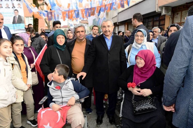 Ak Parti Ataşehir Belediye Başkan Adayı İsmail Erdem. Yenisahra Barbaros Sevgi Yürüyüşü 2019