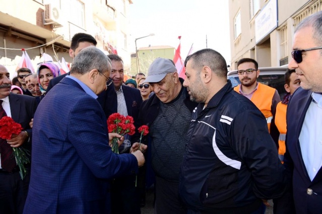 Ak Parti Ataşehir Belediye Başkan Adayı İsmail Erdem. Yenisahra Barbaros Sevgi Yürüyüşü 2019