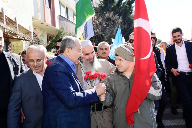 Ak Parti Ataşehir Belediye Başkan Adayı İsmail Erdem. Yenisahra Barbaros Sevgi Yürüyüşü 2019