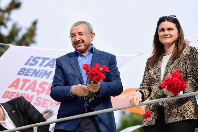 Ak Parti Ataşehir Belediye Başkan Adayı İsmail Erdem. Yenisahra Barbaros Sevgi Yürüyüşü 2019