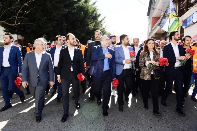 Ak Parti Ataşehir Belediye Başkan Adayı İsmail Erdem. Yenisahra Barbaros Sevgi Yürüyüşü 2019