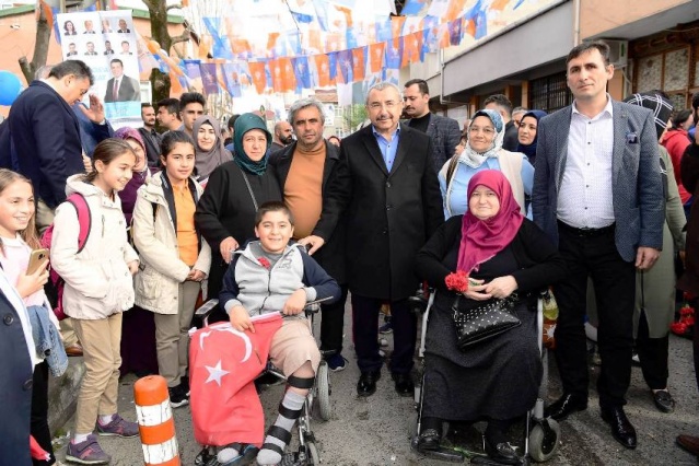 Ak Parti Ataşehir Belediye Başkan Adayı İsmail Erdem. Yenisahra Barbaros Sevgi Yürüyüşü 2019