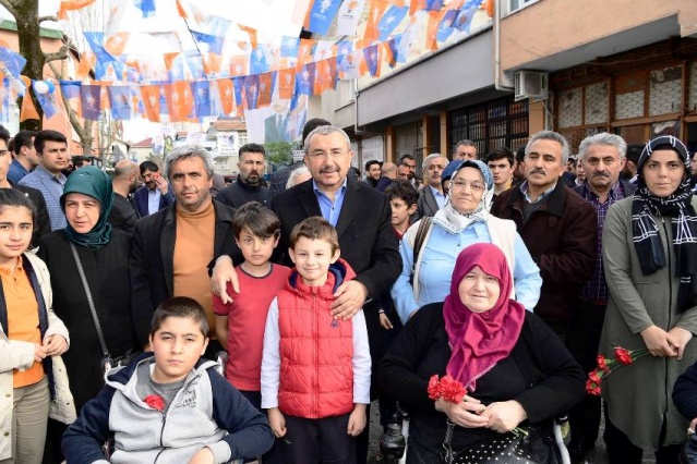 Ak Parti Ataşehir Belediye Başkan Adayı İsmail Erdem. Yenisahra Barbaros Sevgi Yürüyüşü 2019