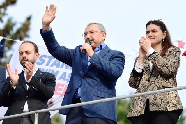 Ak Parti Ataşehir Belediye Başkan Adayı İsmail Erdem. Yenisahra Barbaros Sevgi Yürüyüşü 2019