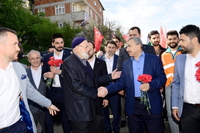 Ak Parti Ataşehir Belediye Başkan Adayı İsmail Erdem. Yenisahra Barbaros Sevgi Yürüyüşü 2019