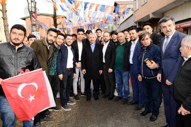 Ak Parti Ataşehir Belediye Başkan Adayı İsmail Erdem. Yenisahra Barbaros Sevgi Yürüyüşü 2019