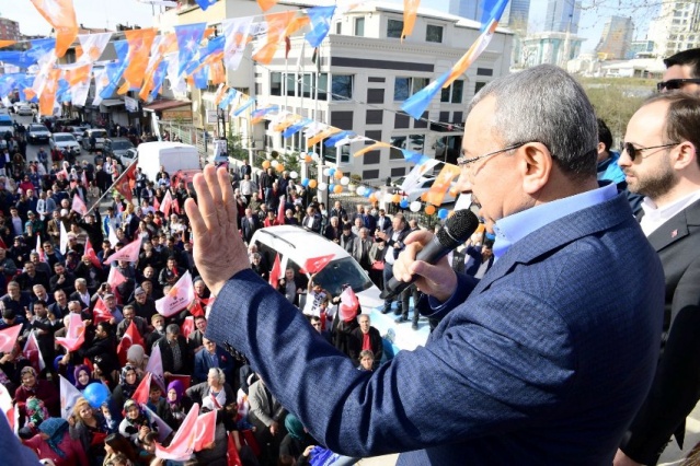 Ak Parti Ataşehir Belediye Başkan Adayı İsmail Erdem. Yenisahra Barbaros Sevgi Yürüyüşü 2019