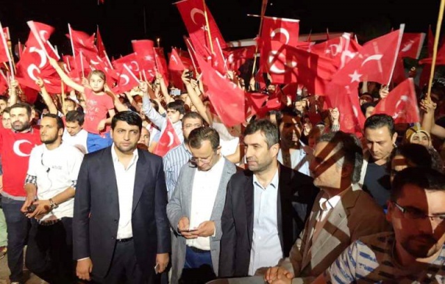 İstanbul Bogaziçi Köprüsü, Darbe girişimi Protesto Yürüyüşü 2016