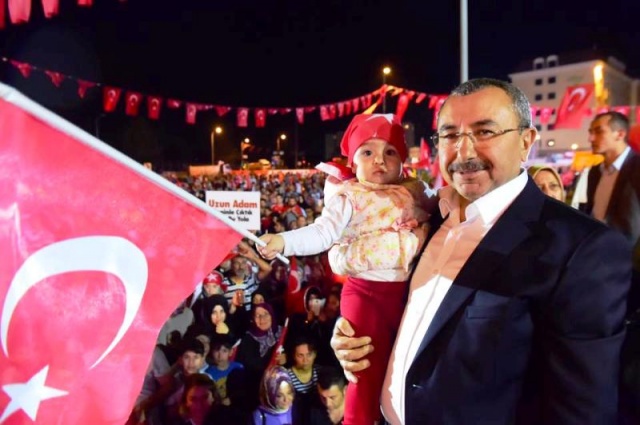 İstanbul Bogaziçi Köprüsü, Darbe girişimi Protesto Yürüyüşü 2016