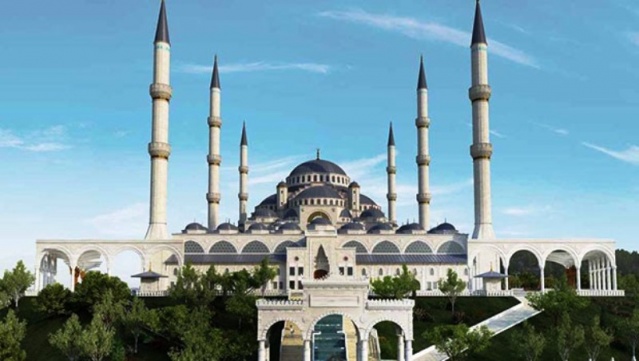 İstanbul Çamlıca Cami Fotoları