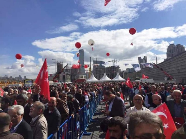 İstanbul Finans Merkezi Ataşehir Açılış fotoları 2016