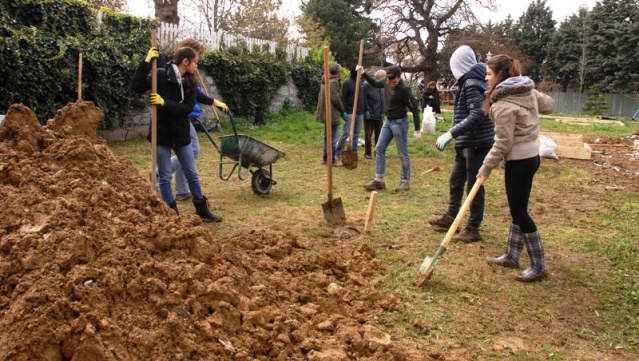 Kadıköy Fenerbahçe Parkı Bostan Oldu