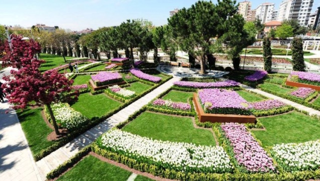 Kadıköy Göztepe Parkı Lale Resimleri 2017