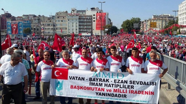 Yenikapı Demokrasi ve Şehitler Mitingi fotoları 2016