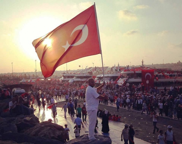 Yenikapı Demokrasi ve Şehitler Mitingi fotoları 2016