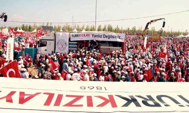 Yenikapı Demokrasi ve Şehitler Mitingi fotoları 2016