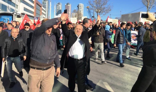 İsrail Amerika, Kudüs İşgali Ataşehir'de Protesto Edildi 2017