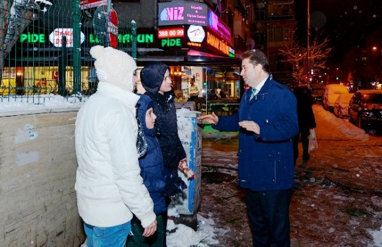 Maltepe Kar Manzaraları 2015