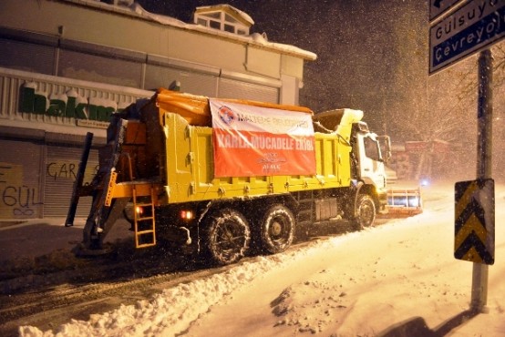 Maltepe Kar Manzaraları 2015