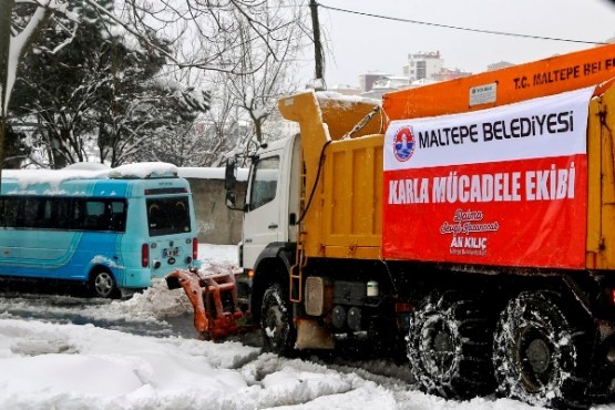 Maltepe Kar Manzaraları 2015