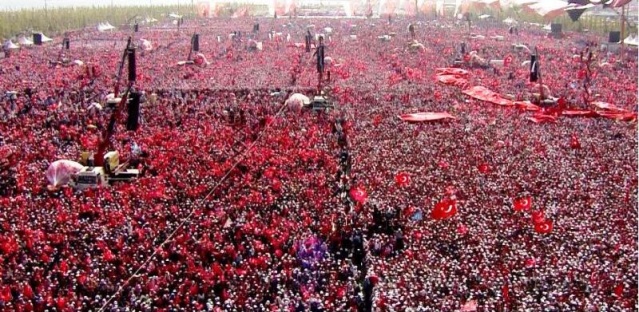 Yenikapı Demokrasi ve Şehitler Mitingi fotoları 2016